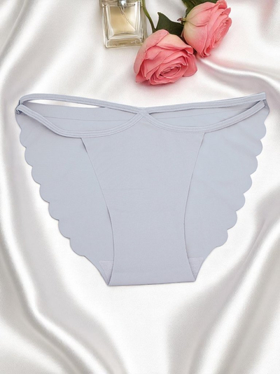 Royalfashion Dámské laserem řezané kalhotky s ozdobnými pásky Edge Chic