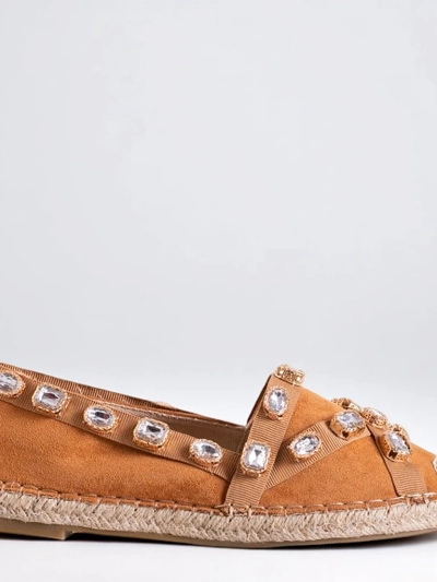 Dámské espadrilky s velbloudími krystaly Wamba - obuv