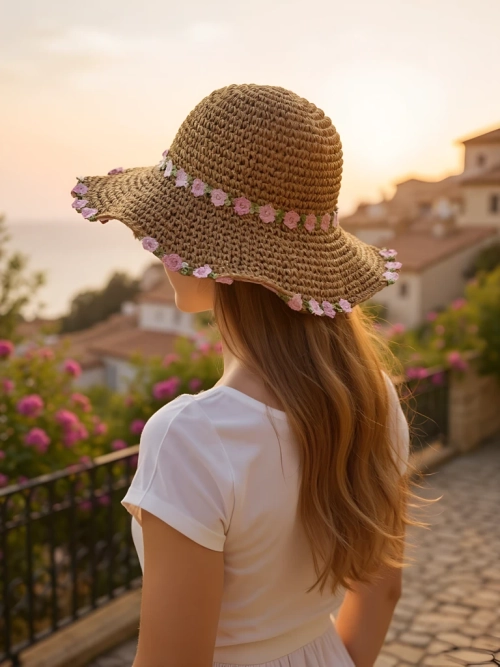 Royalfashion Жіночий солом'яний капелюх Malvera