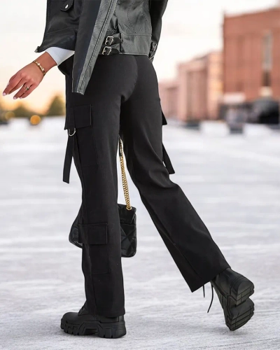 Жіночі тканинні бойові штани Royalfashion