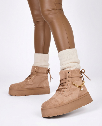 Royalfashion Dámské šněrovací boty Woruces