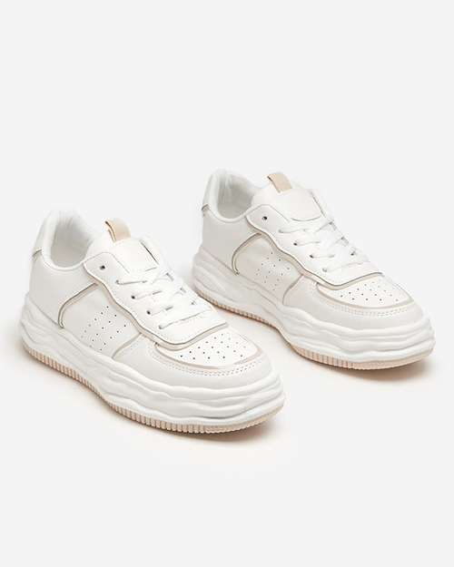 OUTLET Бежеве жіноче спортивне взуття зі вставками Dekavi - Взуття