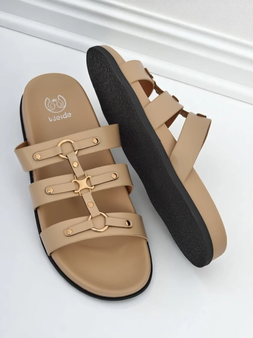 Royalfashion Жіночі шльопанці в стилі римлянок Roma