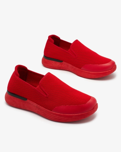 Royalfashion Чоловічі спортивні кросівки FlexFit Run Slide-on червоні
