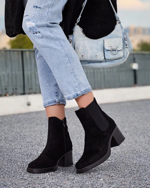 Жіночі черевики на шпильці Royalfashion Sonana