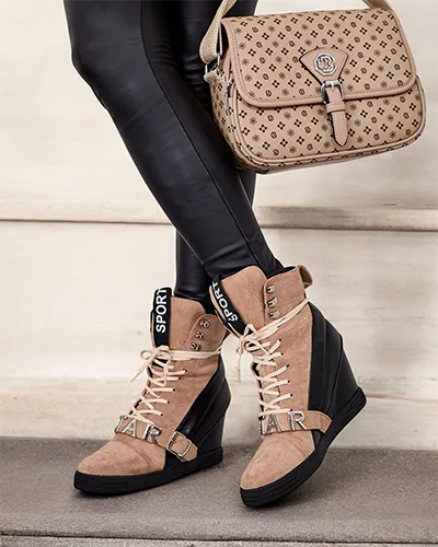 Royalfashion dámské boty Ronii na podpatku