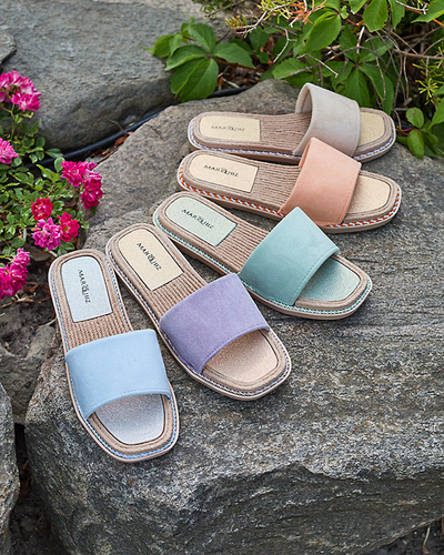 Блакитні жіночі шльопанці Vicoria