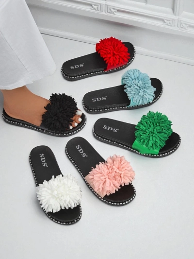 Royalfashion Жіночі шльопанці на плоскій підошві Flora Blide