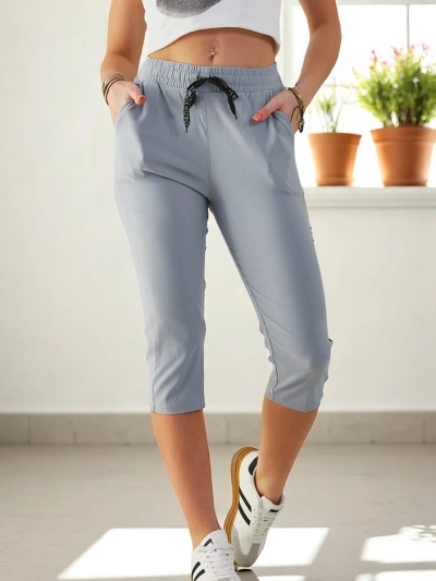Royalfashion бавовняні жіночі 3/4 шорти