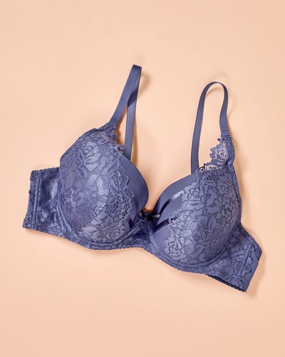 Royalfashion Dámská podprsenka s vyztužením a krajkou