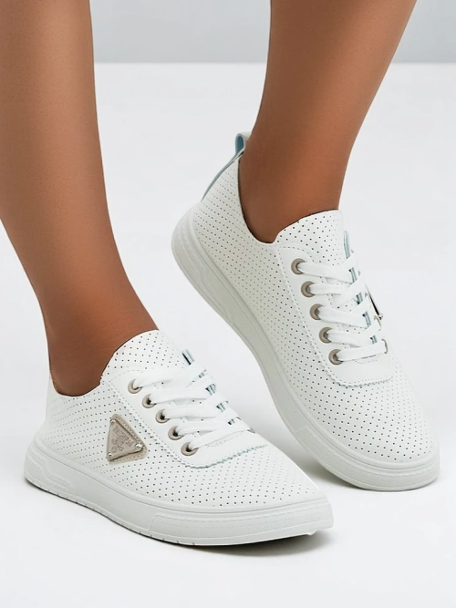 Royalfashion Жіночі спортивні туфлі на шнурівці з принтом Fennie