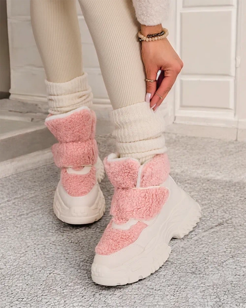 Жіночі снігоступи Royalfashion з овчиною Segulla