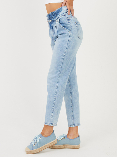 Жіночі джинси бойфренди з високою талією