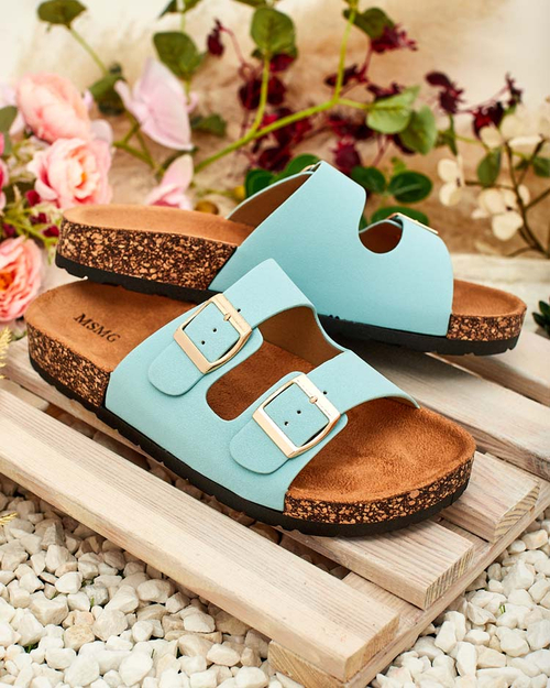 Royalfashion Жіночі шльопанці Ottoma на плоскій підошві