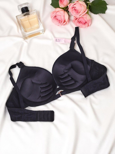 Royalfashion Dámská push-up podprsenka s krajkou Podprsenka Tiva
