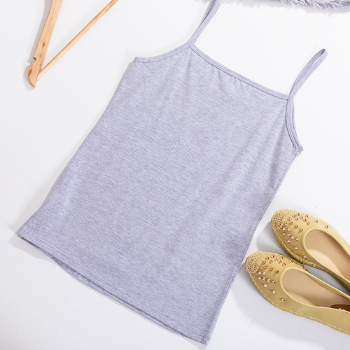 Сірий жіночий топ PLUS SIZE