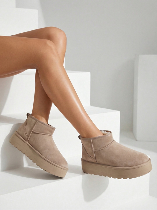 Royalfashion Жіночі черевики на платформі а-ля снігоступи Dagodo