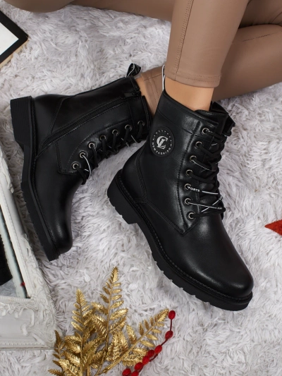 Жіночі ботфорти Tavira на шнурівці з екошкіри