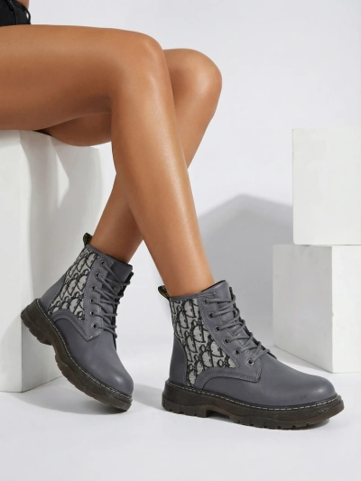 Dámské kotníkové boty s potiskem Efrioz