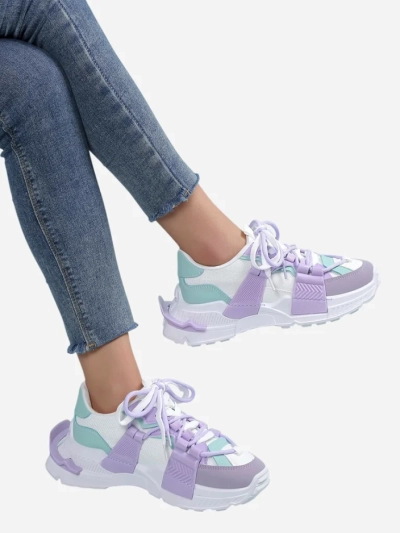 Royalfashion Жіночі спортивні кросівки з гумовими вставками Bubble