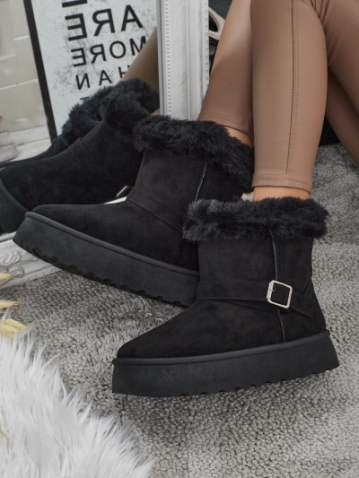 Royalfashion Krátké boty a'la sněhule dámské Myrelle