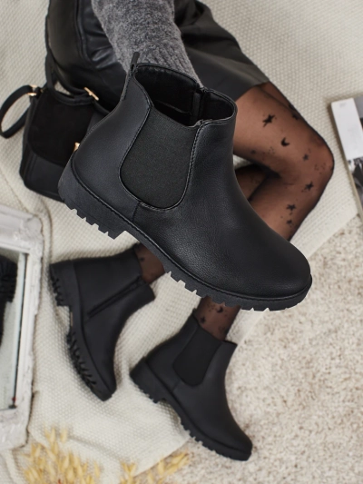 Dámské kotníkové boty a'la Chelsea z eko kůže Belmo