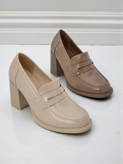 Royalfashion Dámské mokasíny na podpatku Minerva