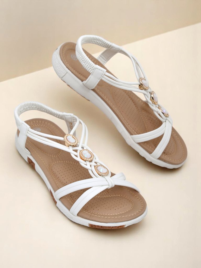 Royalfashion Dámské sandály s ozdobami Menmi