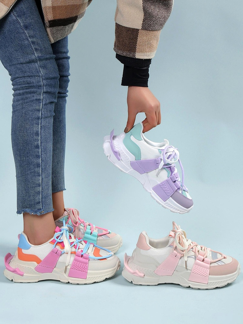 Royalfashion Жіночі спортивні кросівки з гумовими вставками Bubble