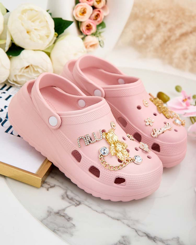Жіночі гумові шльопанці Royalfashion з орнаментом Fescas