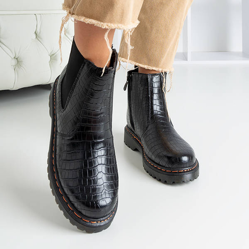 Жіночі черевики із зміїної шкіри Galetiasi - Взуття