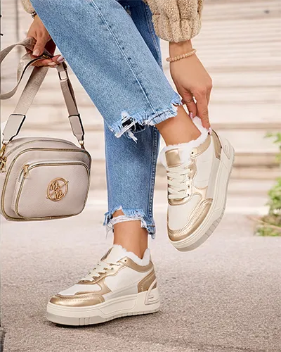 Royalfashion Dámské zateplené tenisky Garres