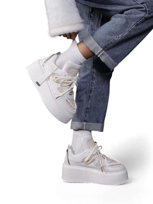 Royalfashion Жіночі спортивні кросівки на платформі Aeroll