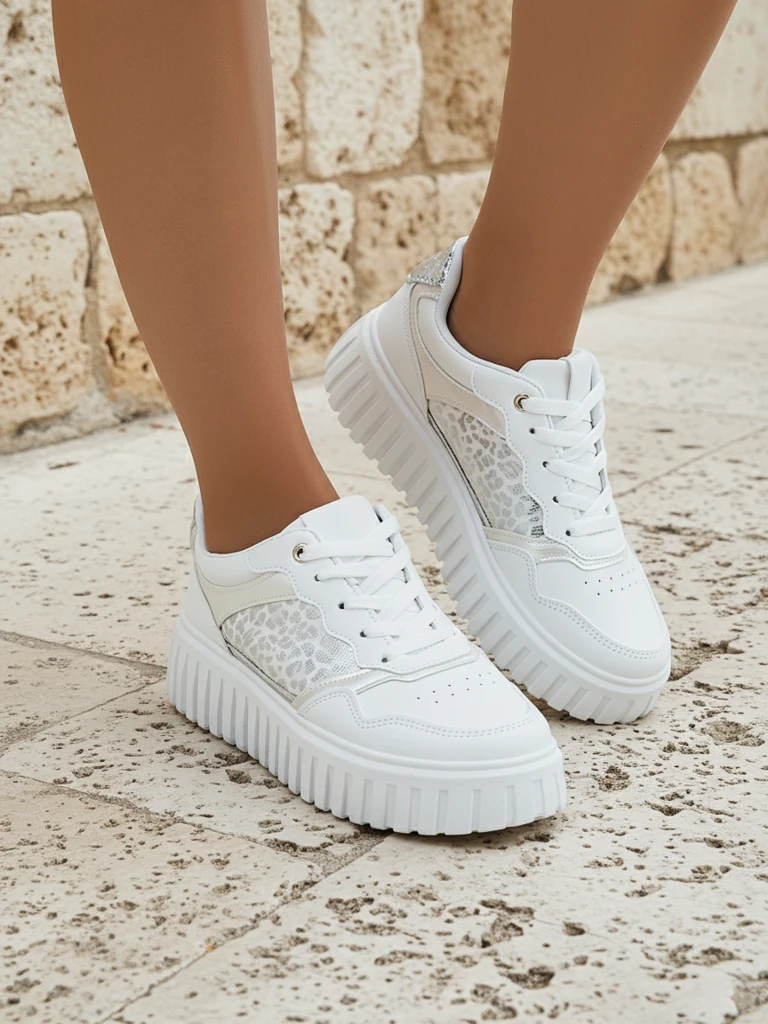 Royalfashion Dámské platformové sportovní tenisky Panterr