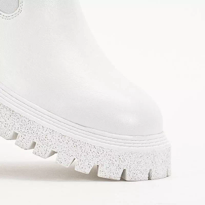 OUTLET Жіночі білі чоботи Nurvi - Взуття