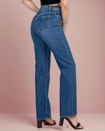 Жіночі прямі джинси Royalfashion