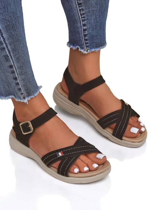 Royalfashion Жіночі сандалі на плоскій підошві Nirras