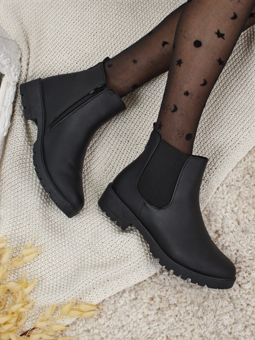 Жіночі ботильйони a'la челсі з екошкіри Belmo