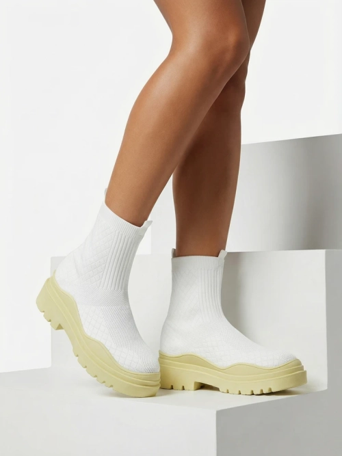 Елегантні Жіночі Черевики Лайм у Стилі Вінтаж