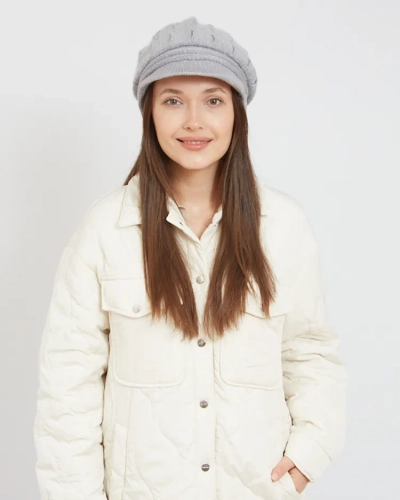 Dámský barevný beret Royalfashion s kšiltem