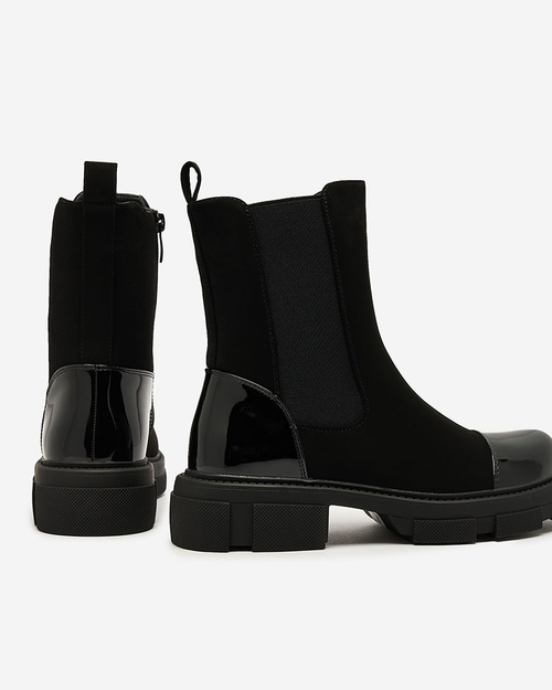 Жіночі черевики Royalfashion чорного кольору Opialla