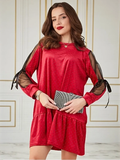 Royalfashion Dámské sametové šaty
