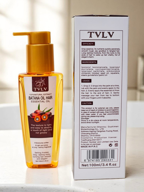 Batana Hair Oil зволожуюча та надає волоссю блиск