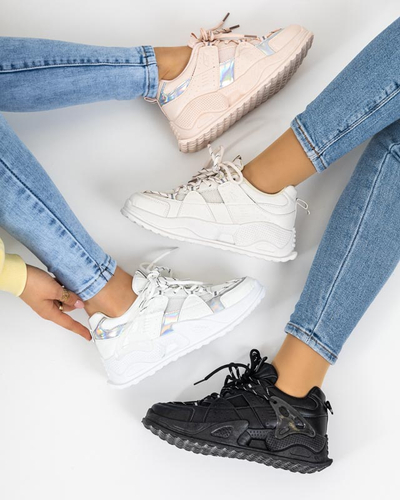 Černé dámské sportovní tenisky Toshian - Obuv