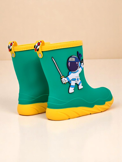 Royalfashion dětské holínky s astronautem Cosmos Boy
