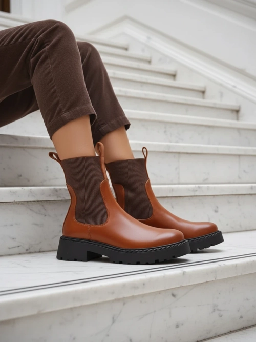 Royalfashion Жіночі черевики на ранті Masolina