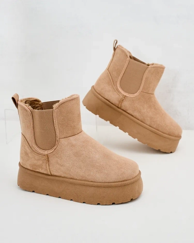 Royalfashion Dámské krátké boty Nomas a'la snow boots