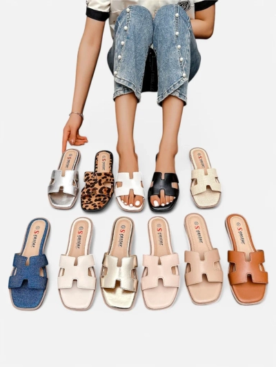 Royalfashion Dámské sandály na ploché podrážce Eval