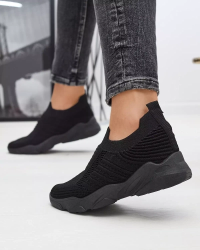 Чорні жіночі спортивні сліпони Stoddu- Footwear