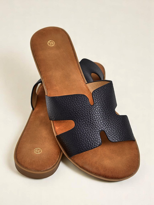 Royalfashion жіночі тапочки на плоскій підошві повсякденний стиль